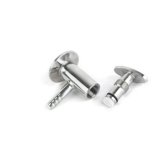 Stainless Steel SS316L Aseptic Sanitary Sampling Cock Sample Valve