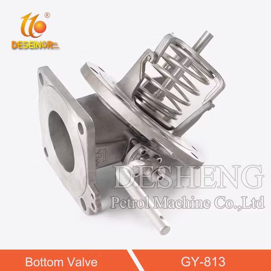 Sanitary Flush Bottom Tank Valves for Vessel