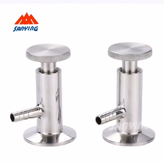 Manual Operation Sanitary SS304 Beer Sampling Valve for Beer Brewing Equipment