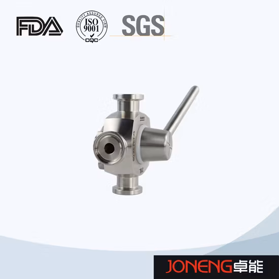 Sanitary 3 Way Plug Valve